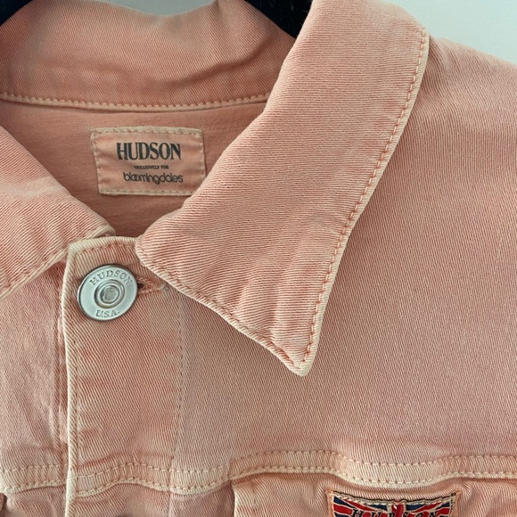 Hudson Super soft lightweight peach/pink Hudson jean jacket - Picture 3 of 4